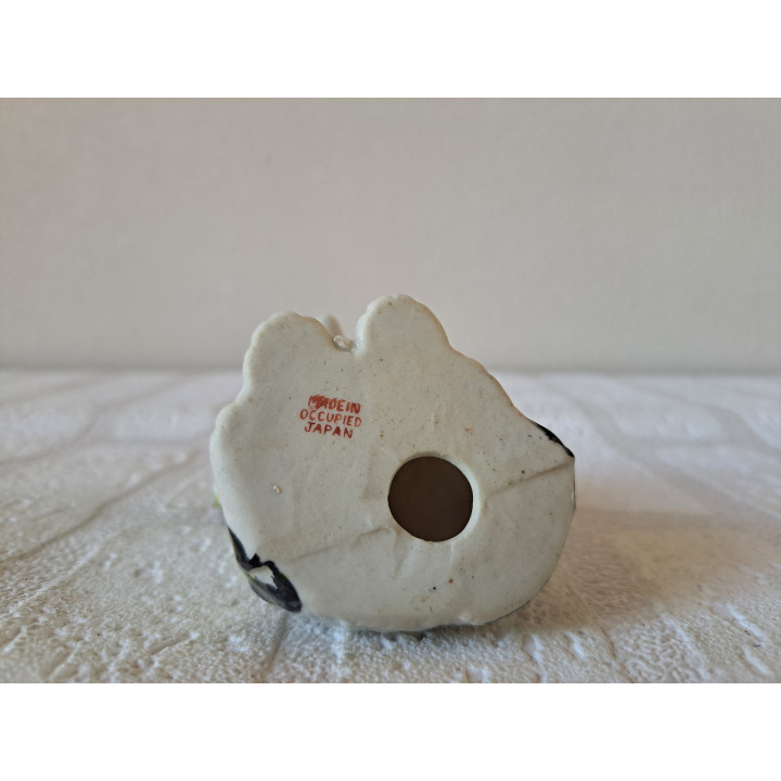 Pijprokende Scotty hond uit de jaren 40 Japan 4.5x7.5x7.5cm - beeldjes