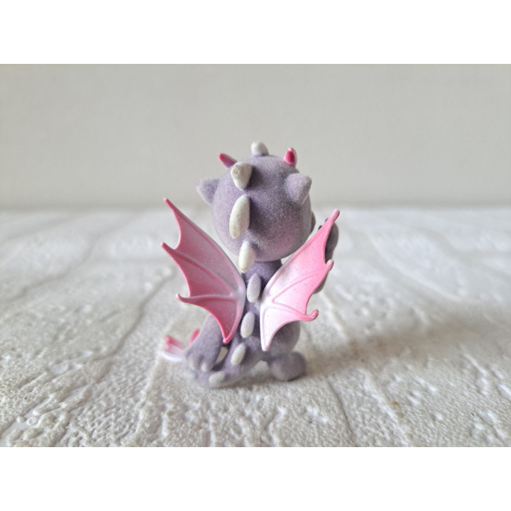Draak van kunststof Safira Serie 3 Simba 4x4x5.5cm - draken
