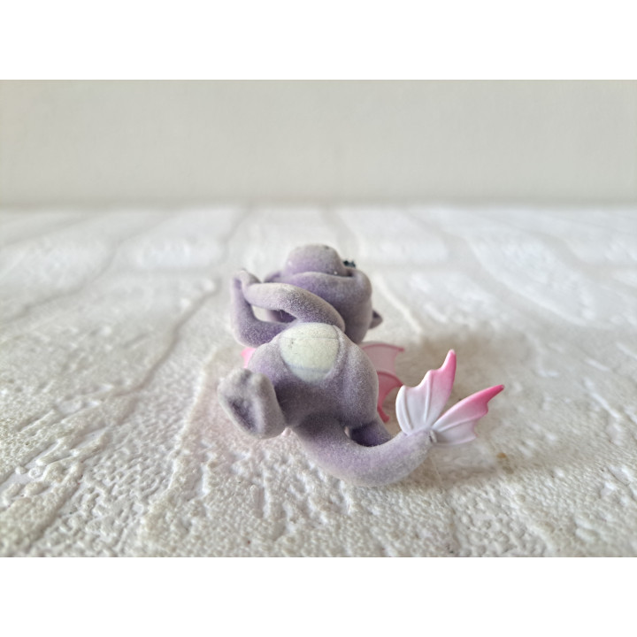 Draak van kunststof Safira Serie 3 Simba 4x4x5.5cm - draken