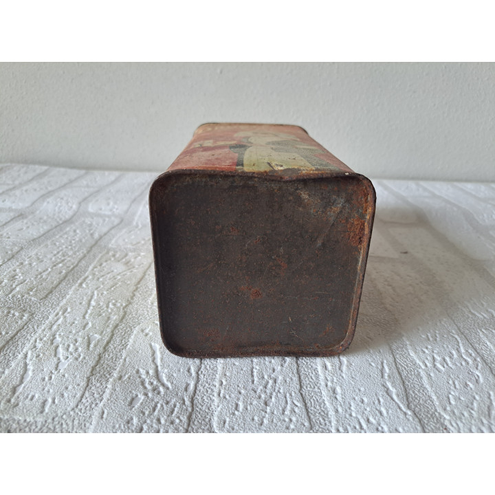 Cacao en chocoladefabrieken Droste blik 10x10x18cm - Droste