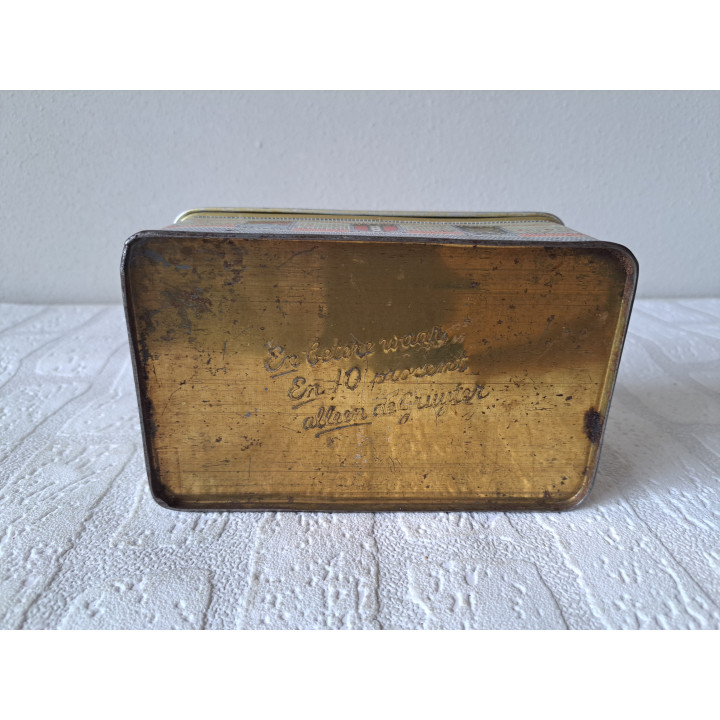 De Gruyter met 12 provinciewapens blik 17x11x7.5cm - De Gruyter