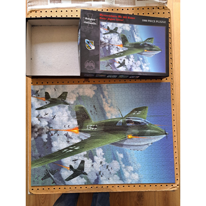 Messerschmitt Me 163 Komet puzzel 1000 stukjes 683x480mm -  puzzels