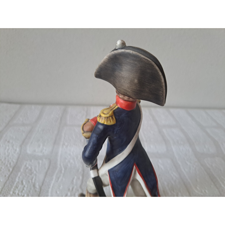 Officier Infanterie Porselein Goebel Figuur 1812