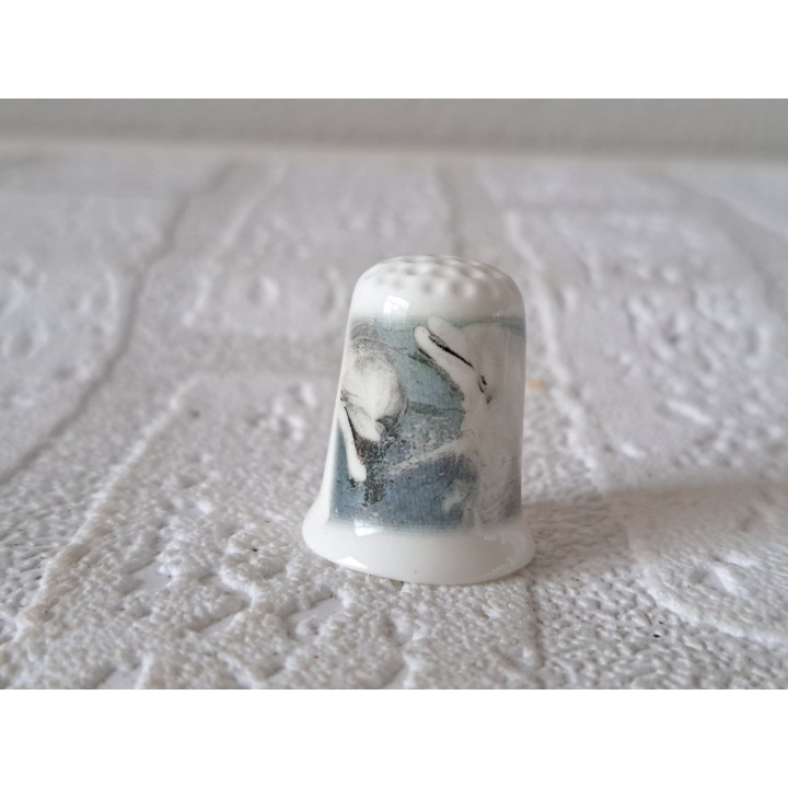 Dolfijnen op vingerhoedje Dolfijnen op vingerhoedje