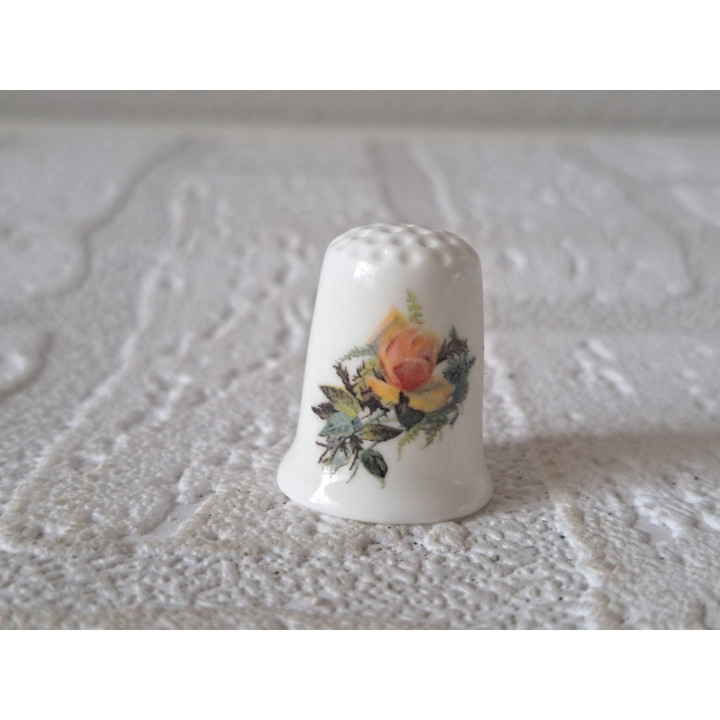 Oranje Roos bloem vingerhoedje