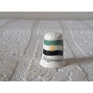 Vlag Afganistan vingerhoedje