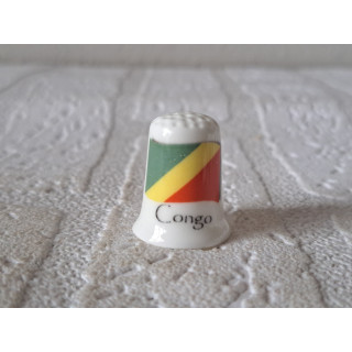 Vlag Congo vingerhoedje