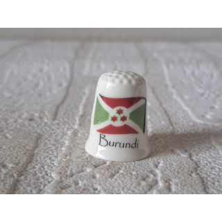 Vlag Burundi vingerhoedje