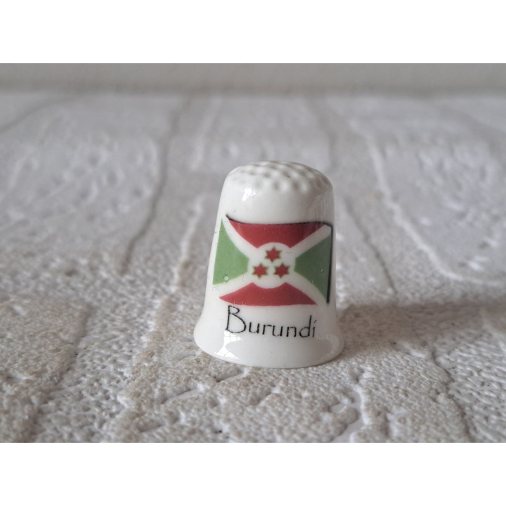 Vlag Burundi vingerhoedje