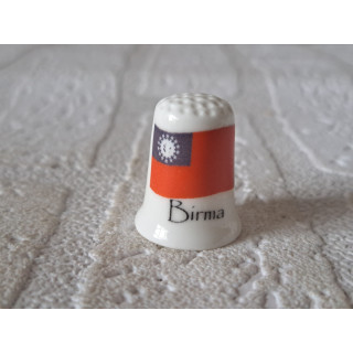 Vlag Birma vingerhoedje