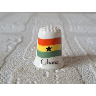 Vlag Ghana vingerhoedje