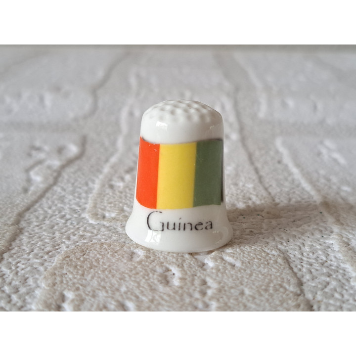 Vlag Guinea vingerhoedje