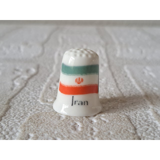 Vlag Iran vingerhoedje
