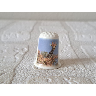 Giraffe foto vingerhoedje