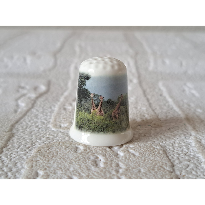 Giraffen groep vingerhoedje