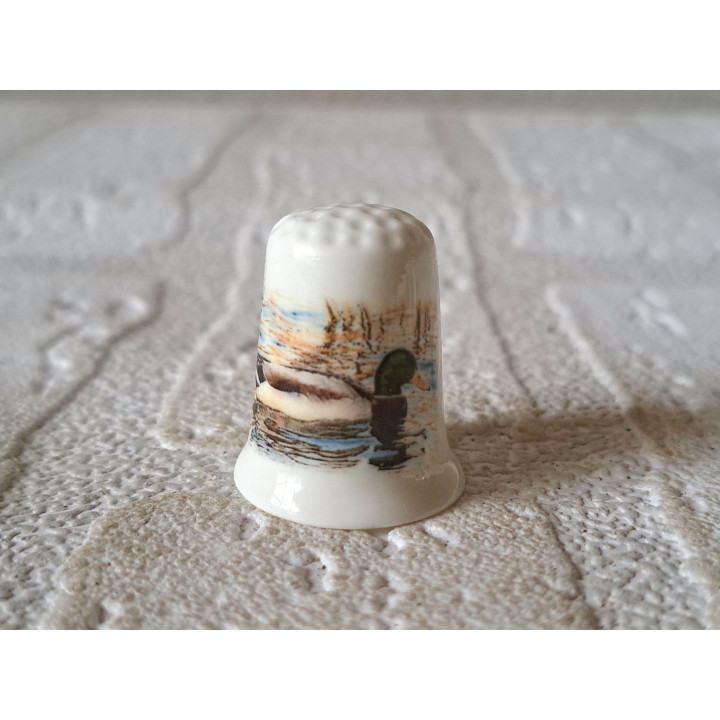 Eend in het water vingerhoedje Eend in het water vingerhoedje