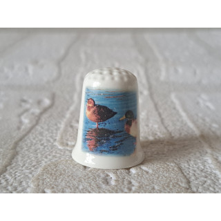 Eenden staan in het water vingerhoedje Eenden staan in het water vingerhoedje