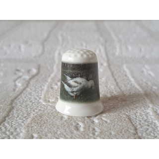 Eenden op het gras vingerhoedje Eenden op het gras vingerhoedje