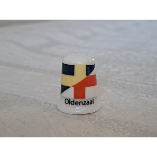 Oldenzaal vlag vingerhoedje