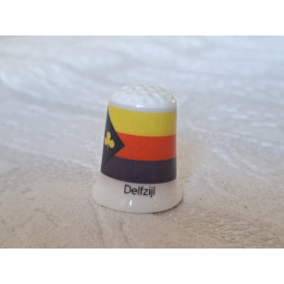 Delfzijl Nederlandse vlag vingerhoedje (2)