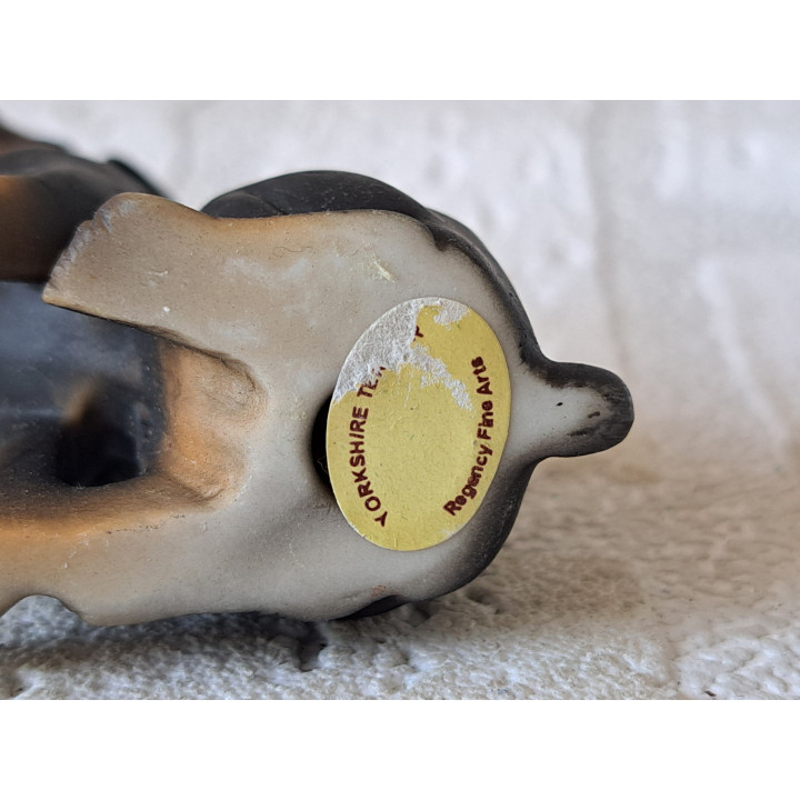 Dobermann hond, RFA Porselein 5x3x7.5cm - dierfiguren