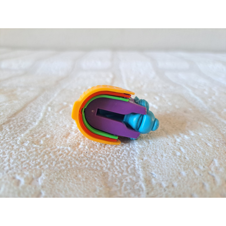 Egel met zonnebril, Ferrero 2002, kunststof  2.5x3.5cm - ferrero