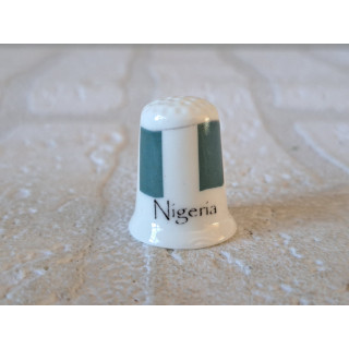 Vlag Nigeria vingerhoedje