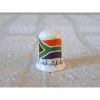 Vlag Zuid Afrika vingerhoedje