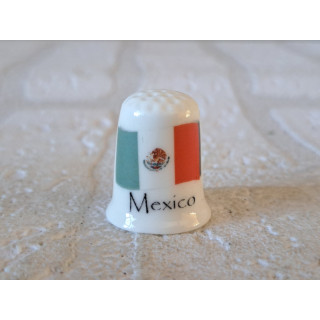 Vlag Mexico vingerhoedje