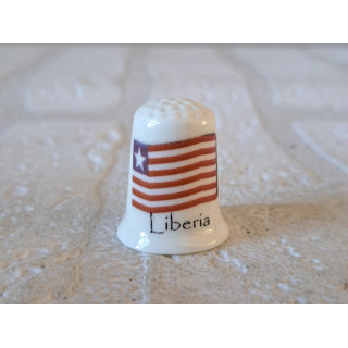 Vlag Liberia vingerhoedje