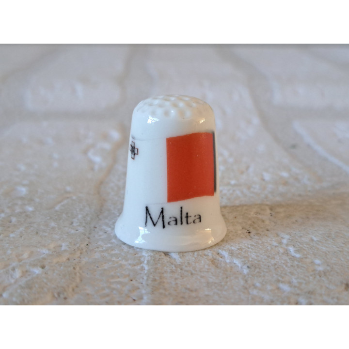 Vlag Malta vingerhoedje