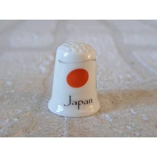 Vlag Japan vingerhoedje