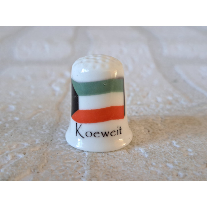 Vlag Koeweit vingerhoedje