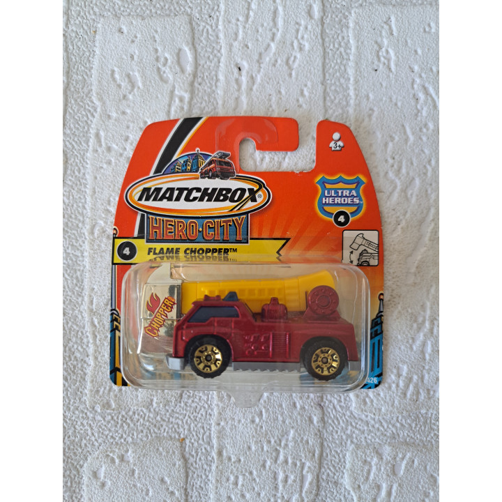 Flame Chopper Brandweer Hero City Matchbox mb 4 - modelauto