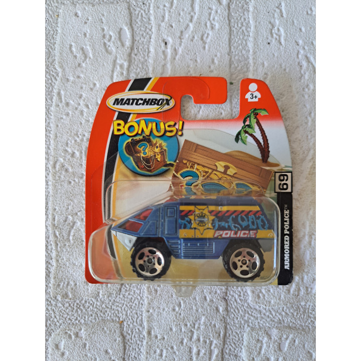 Armored politie Bonus Matchbox mb 69 - modelauto
