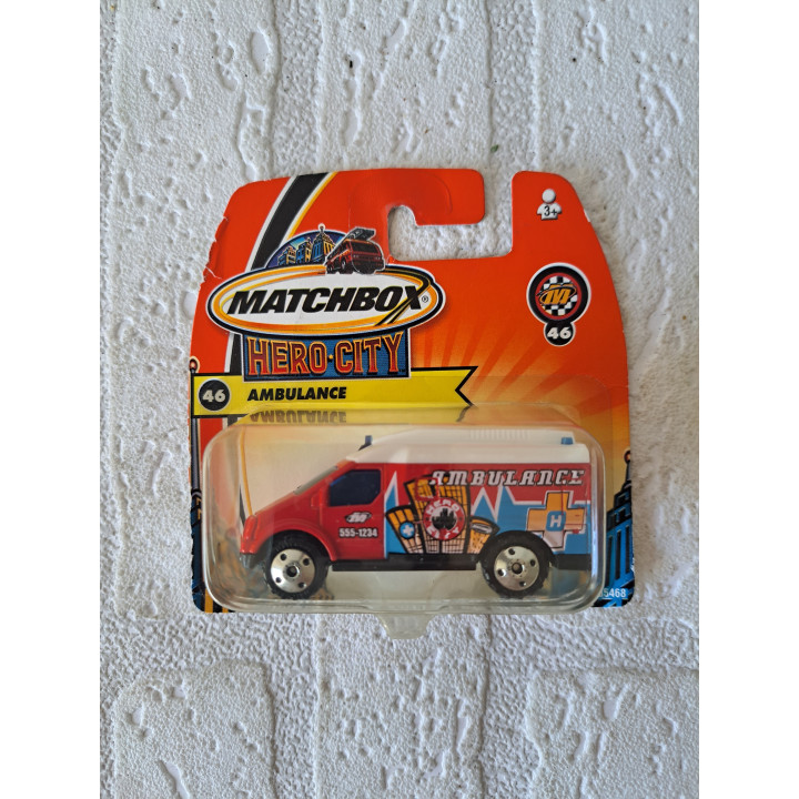 Ambulance Hero City Matchbox mb 46 B5468 - modelauto