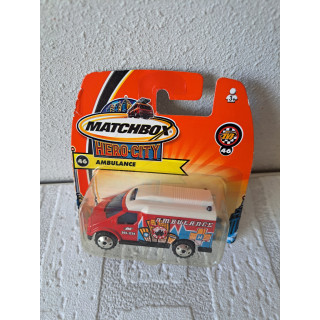 Ambulance Hero City Matchbox mb 46 B5468