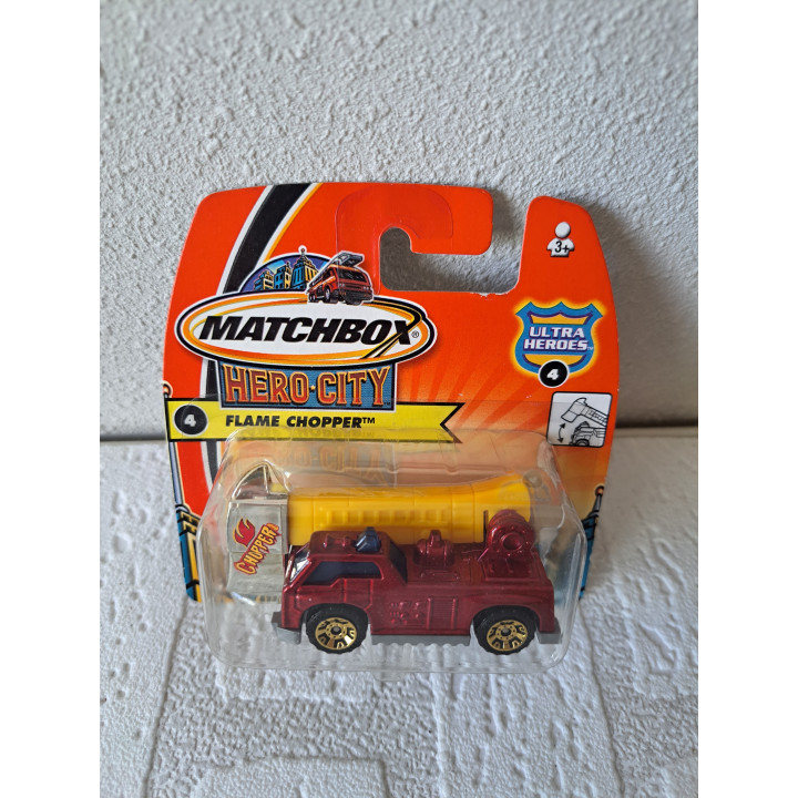 Flame Chopper Brandweer Hero City Matchbox mb 4