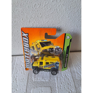 MBX Playa ambulance Matchbox geel mb 9