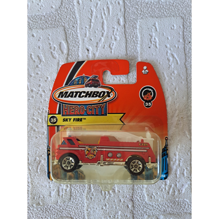 Sky Fire Brandweer Hero City Matchbox mb 35 H0268 - modelauto