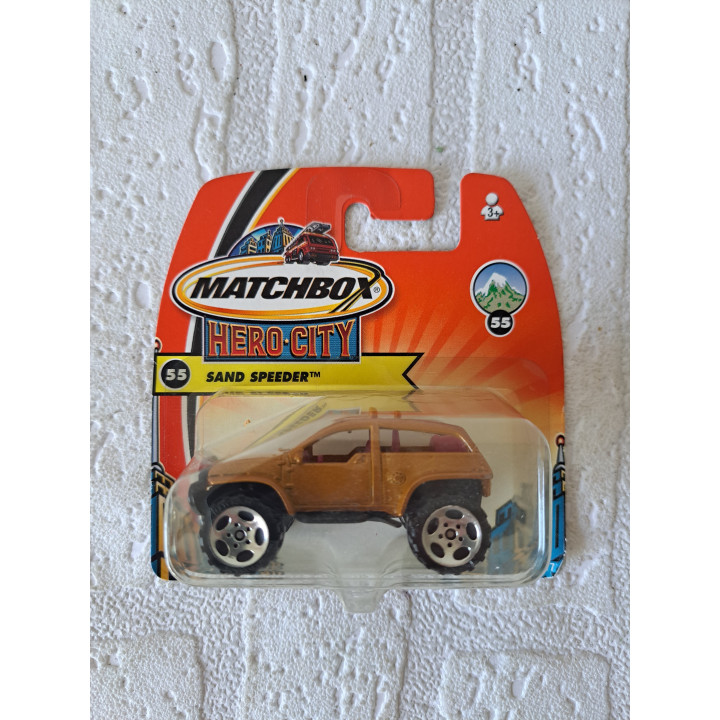 Sand Speeder Hero City Matchbox mb 55 - modelauto