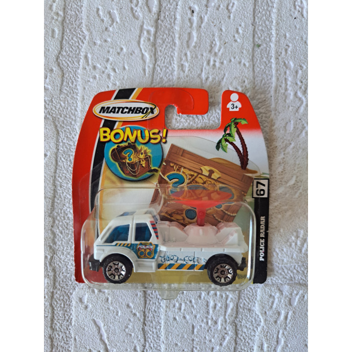 Radar Politiewagen Modelauto van Matchbox Bonus MB67