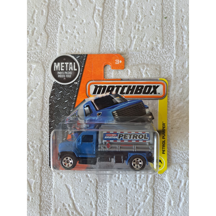 Petrol pumper truck tanker Matchbox mb 2016-032 - modelauto