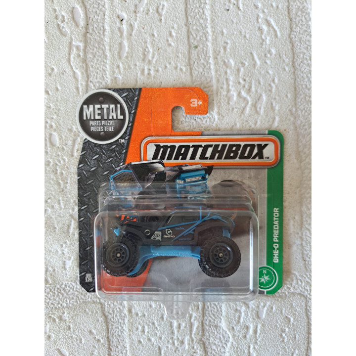 GHE O Motors predator Matchbox mb 2016-088 - modelauto