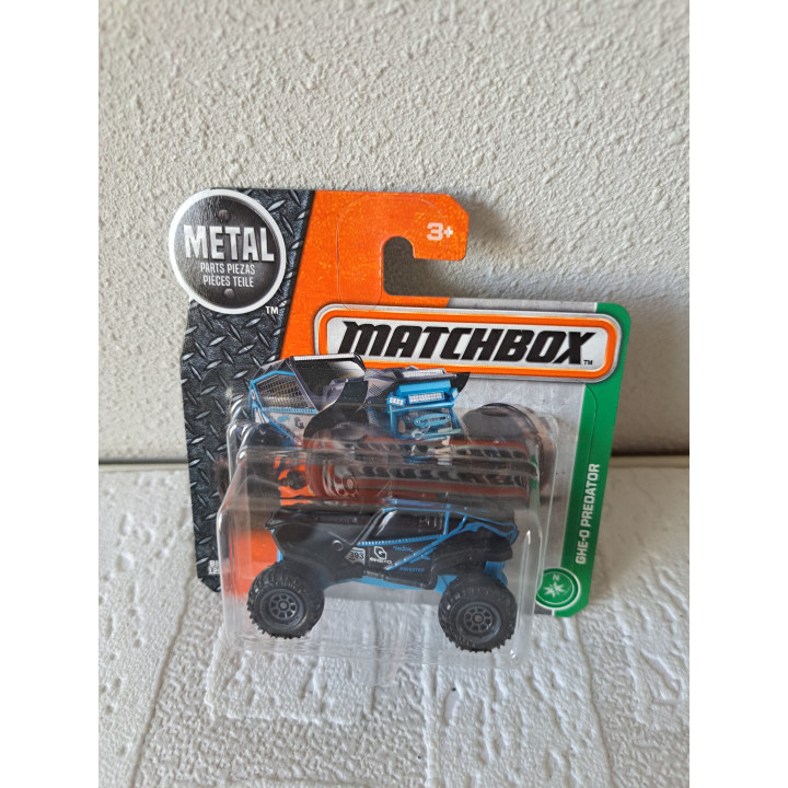 GHE O Motors predator Matchbox mb 2016-088