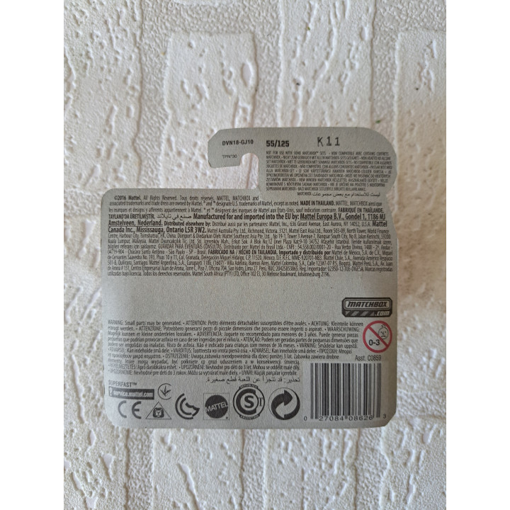 Snow thrasher Matchbox mb 2016-055 - modelauto
