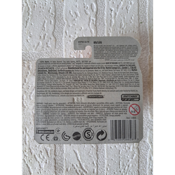 Freightliner M2 106 Brandweer Matchbox mb 2016-085 - modelauto