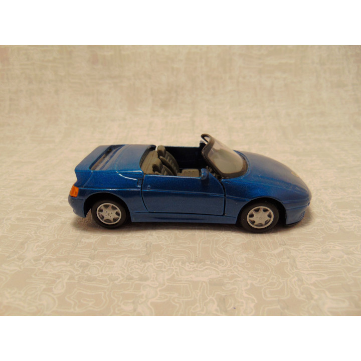 Lotus Elan 1:36 cabrio Edocar blauw