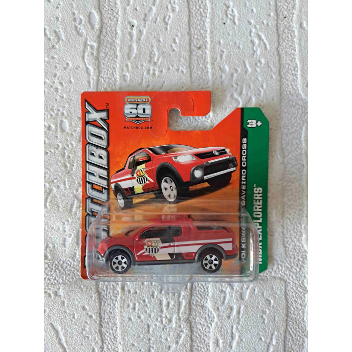 Volkswagen Saveiro cross Matchbox 2012 rood mb TPN22 - modelauto