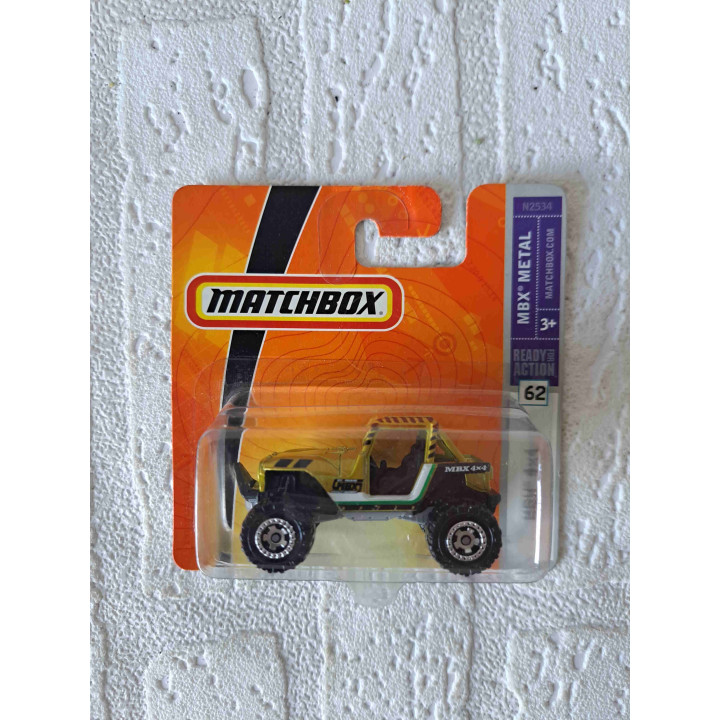 MBX 4x4 Off-road Vehicle Ready for Action Matchbox
